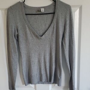 BP Heather Gray Casual Light Sweater